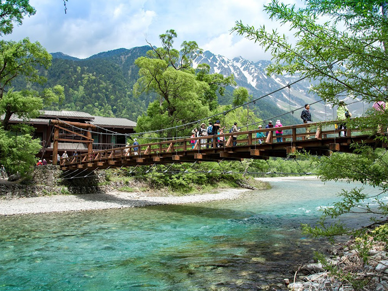 上高地　河童橋