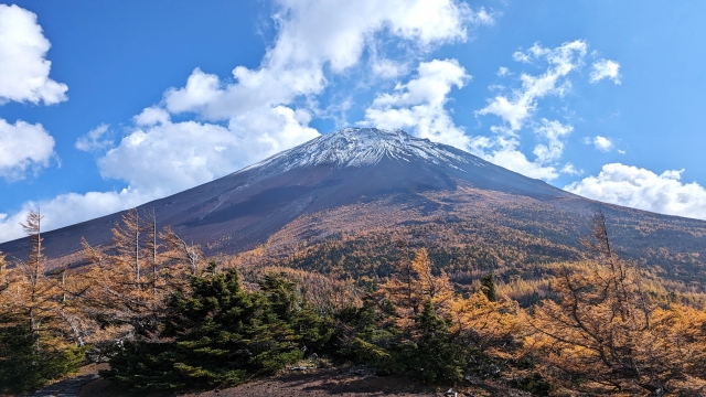 五合目から見る富士山※イメージ