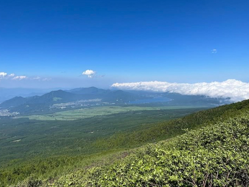 富士山五合目からの絶景