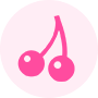 さくらんぼのアイコン