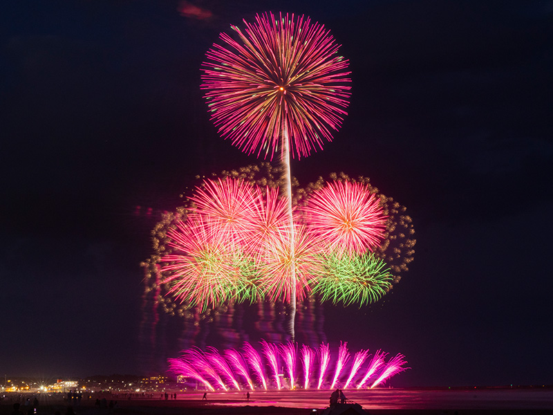 大洗海上花火大会