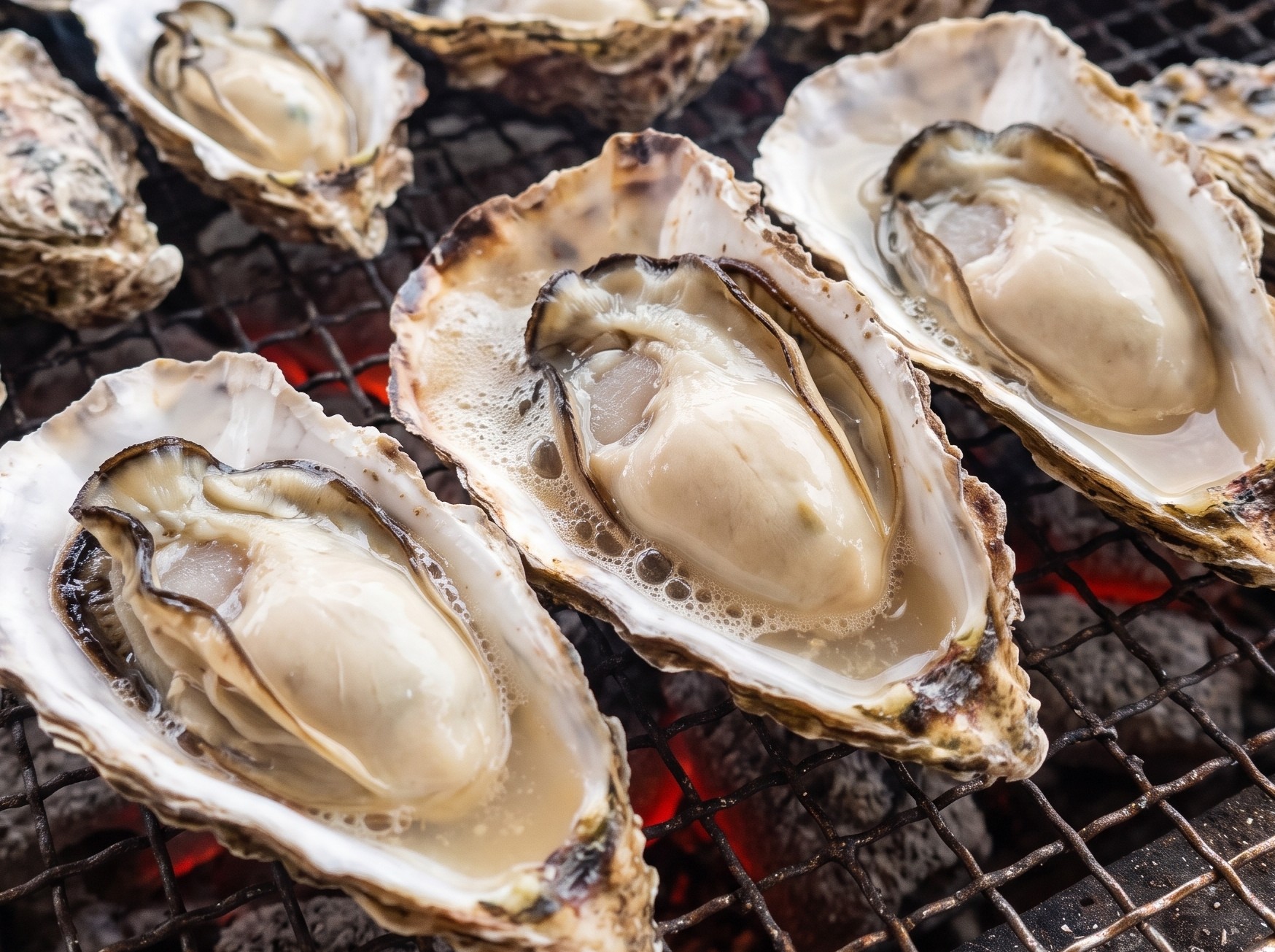 海鮮浜焼き 牡蠣
