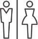トイレのピクトグラム