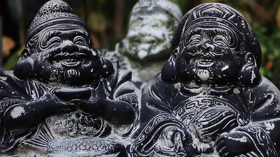 富士山成立に関する伝説の一つ