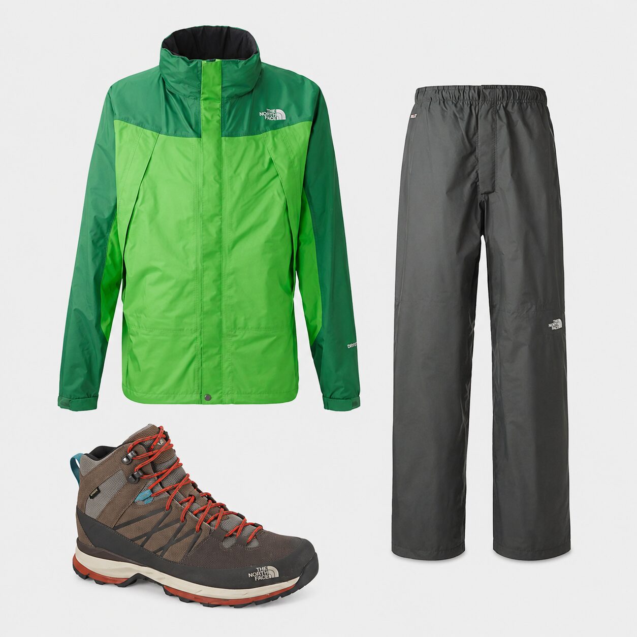有名ブランド 登山靴 + ウェアセット
