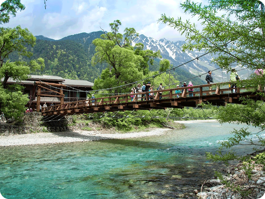 昭和レトロ 上高地 お土産 日本アルプス 河童橋 観光地 登山 山 登頂記念 - コレクション