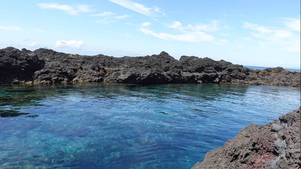 伊豆大島のトウシキ遊泳場