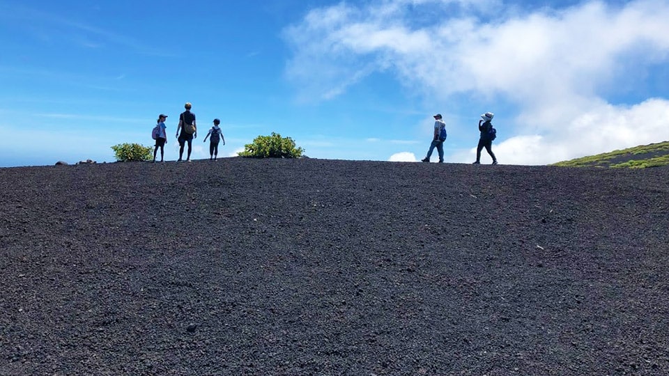 日本で唯一の砂漠 伊豆大島の裏砂漠