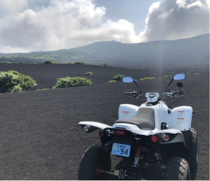 伊豆大島のバギー