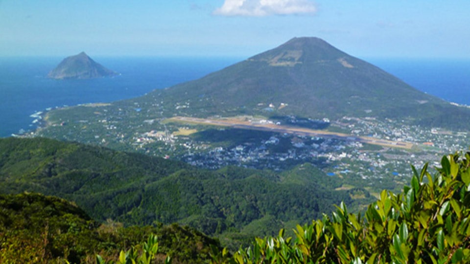 八丈島の風景