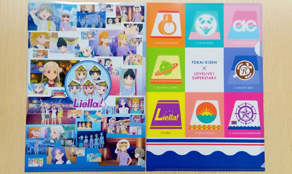 ラブライブのコラボグッズの一例