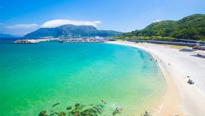 新島の海の風景