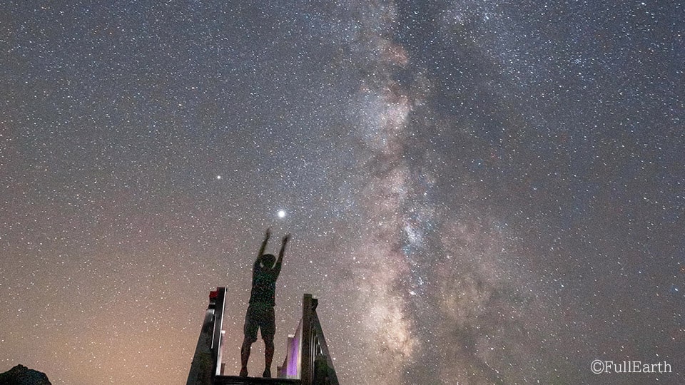 赤崎遊歩道からの星空