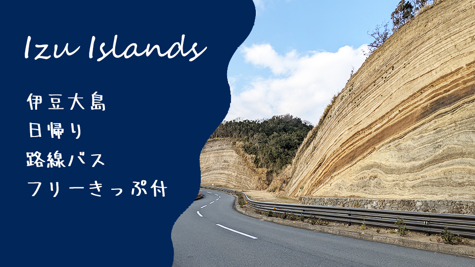 伊豆大島の日帰り路線バスフリー切符