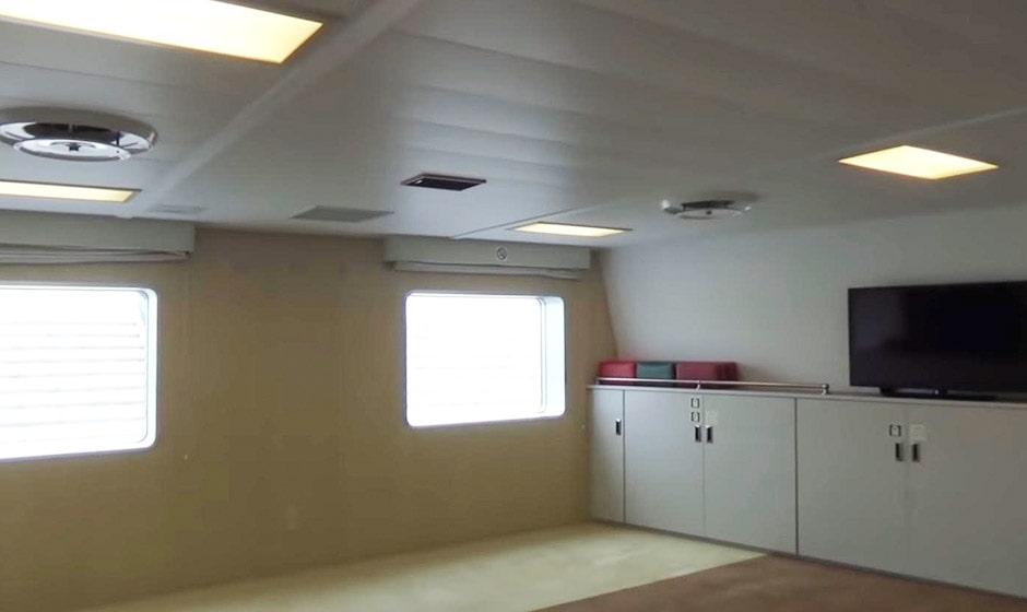 フェリーあぜりあ ２等船室