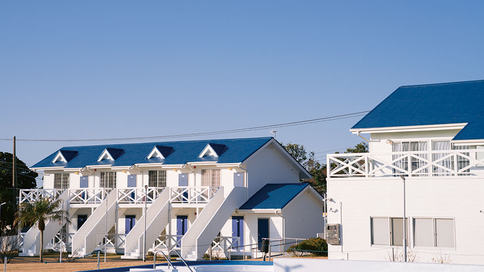 伊豆大島のホテルカイラニの外観