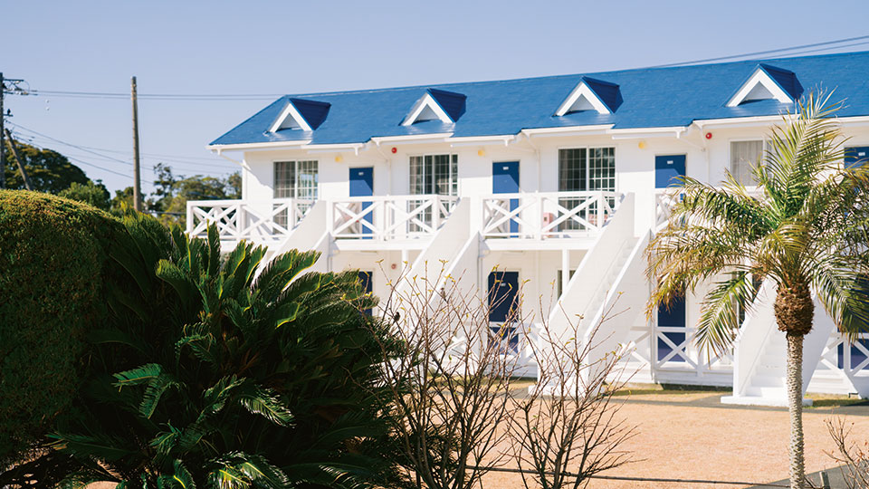 伊豆大島のホテルカイラニの外観