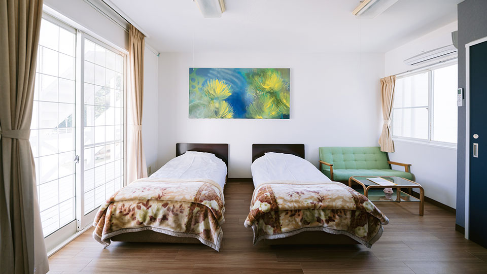 伊豆大島のホテルカイラニの客室