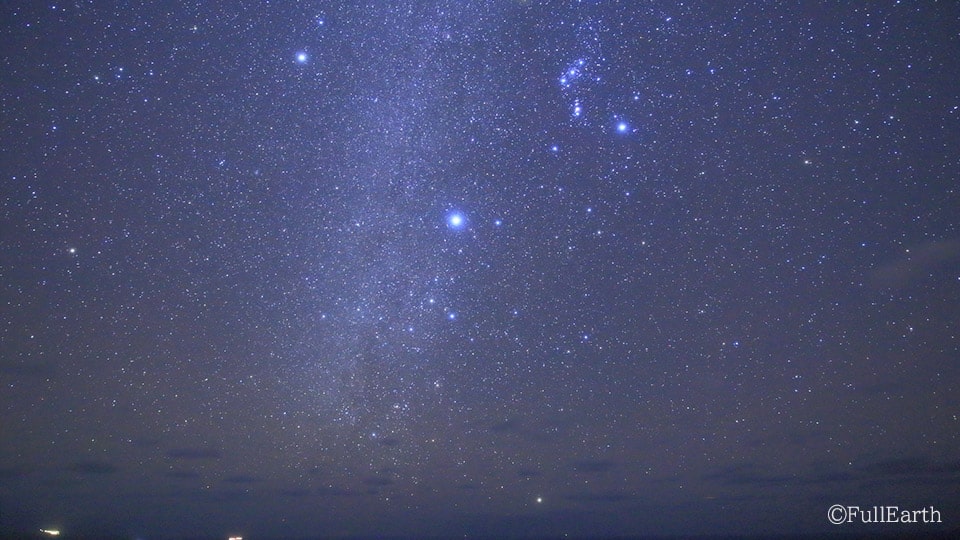 三浦湾からの星空