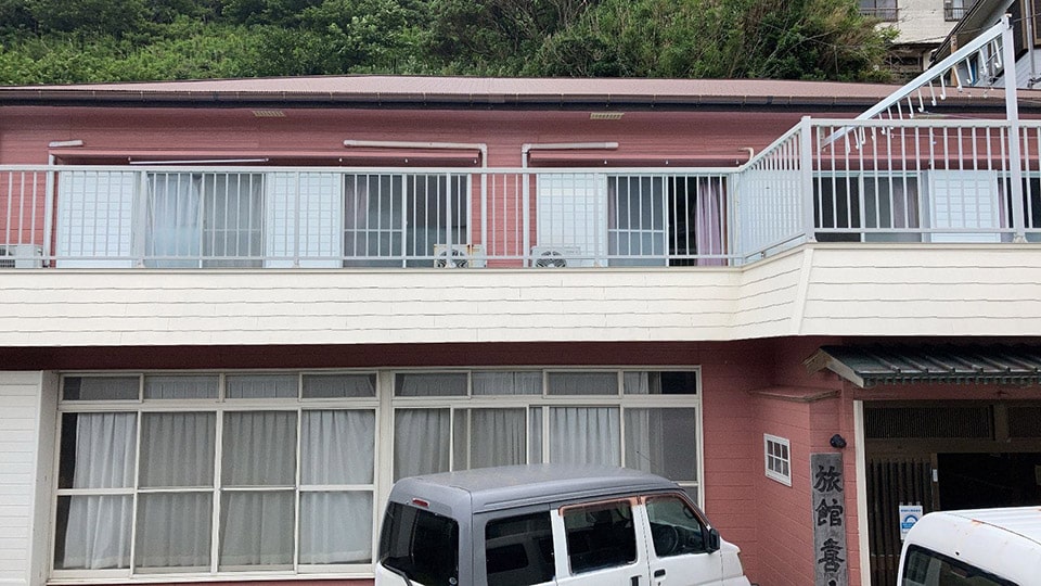 神津島旅館 喜六の外観