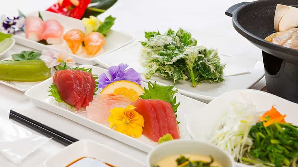 八丈島ホテル シーピロスの食事
