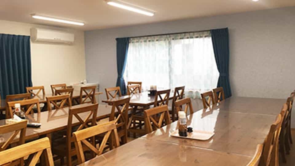 式根島島宿 わたなべの共用エリア