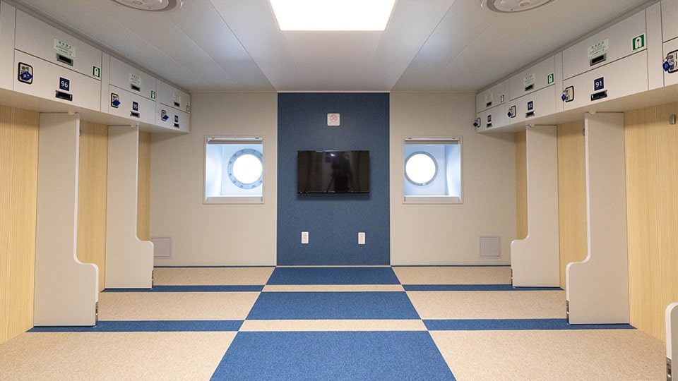 さるびあ丸の２等和室