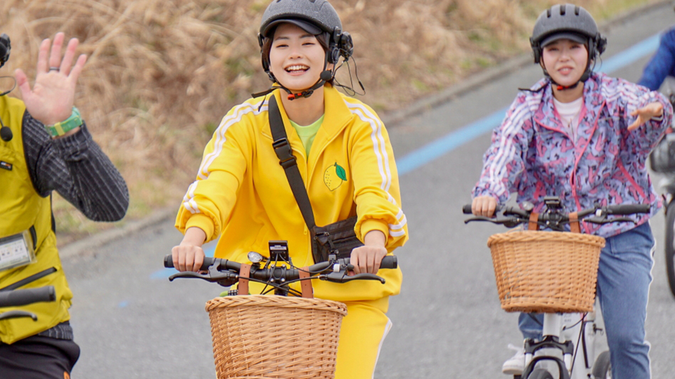 伊豆大島のサイクリングジオツアーの画像