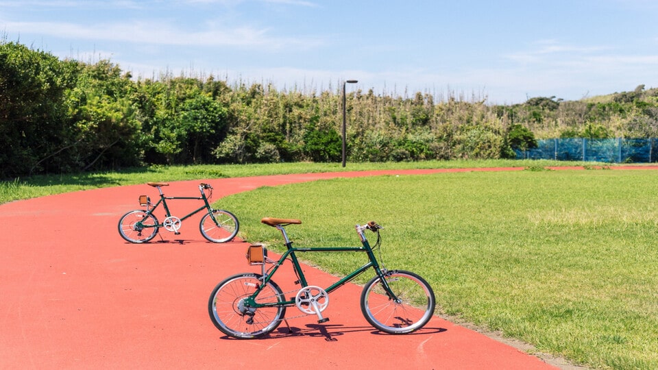伊豆大島の電動アシスト自転車レンタルの画像