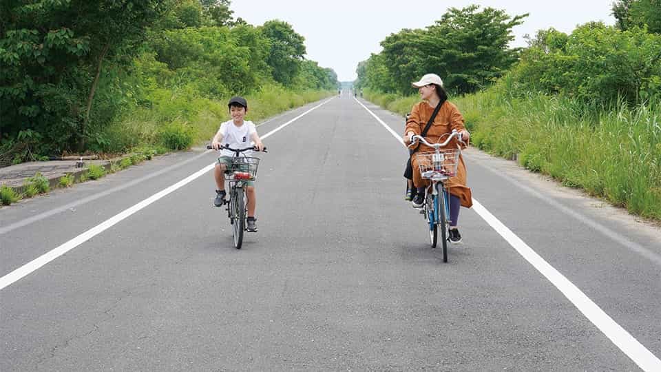 伊豆大島のレンタルサイクル・レンタルバイクオプションの共通画像、電動アシスト自転車レンタルオプションの共通画像