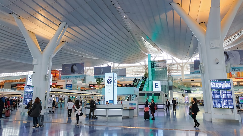 羽田空港 第2旅客ターミナルの写真です。