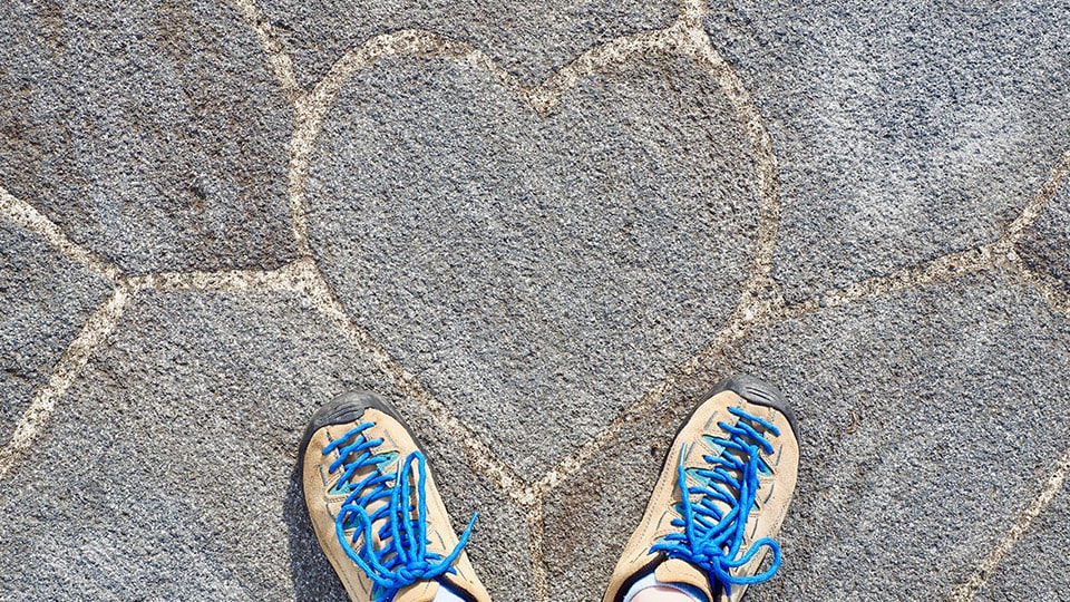 八丈島のハート岩