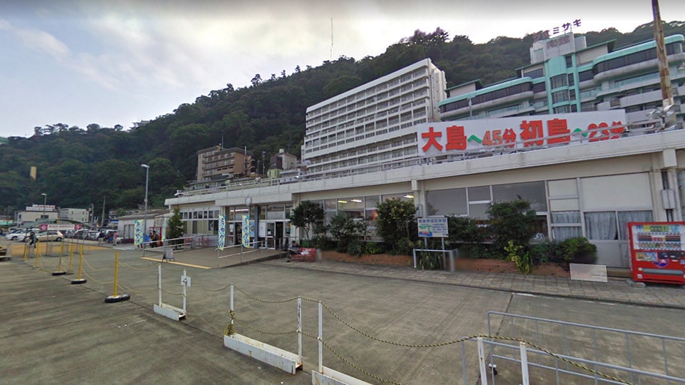 伊東港ターミナルの外観