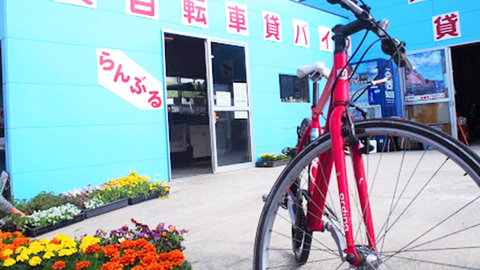 伊豆大島のレンタサイクル