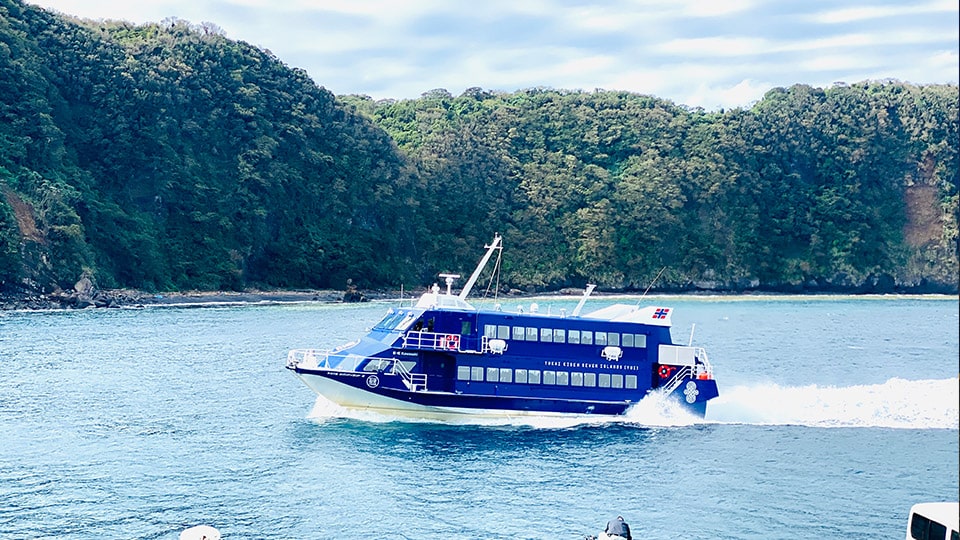 高速ジェット船・セブンアイランド結