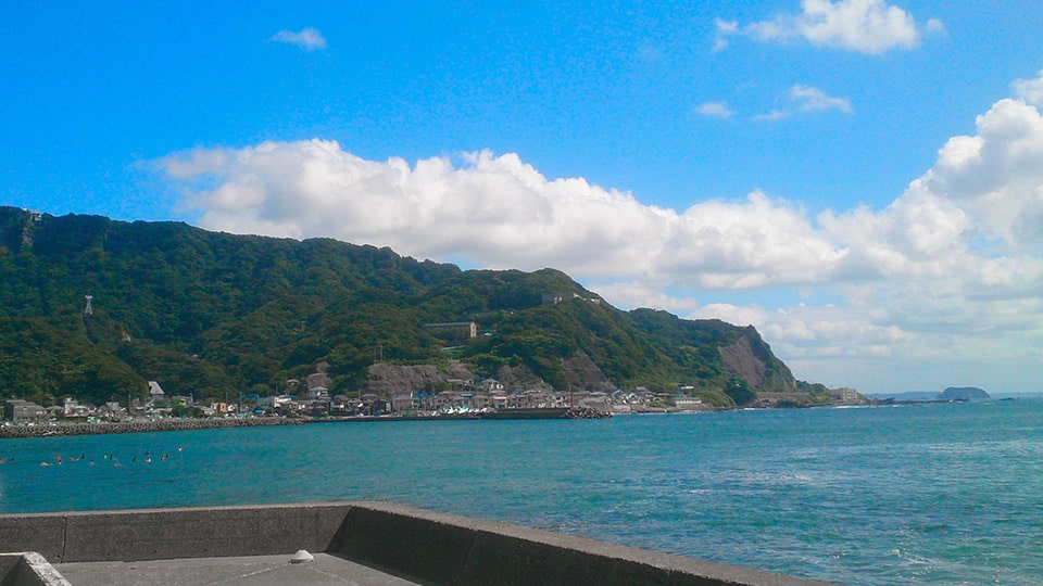 館山港ターミナルの外観
