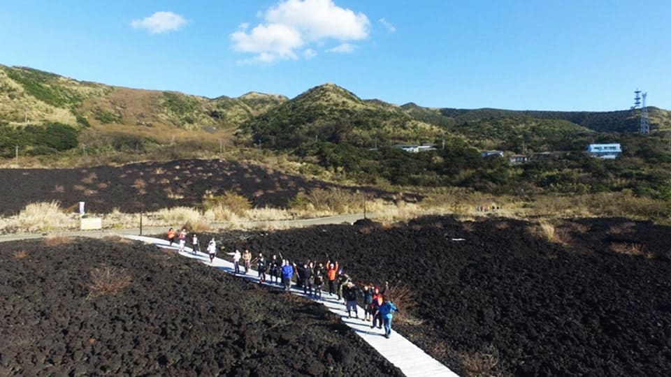 火山体験遊歩道