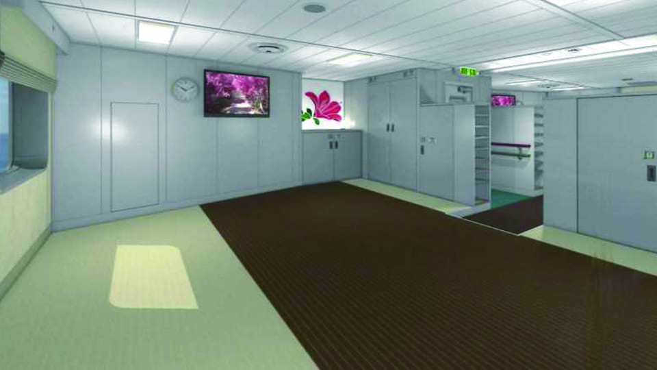 あぜりあの2等室