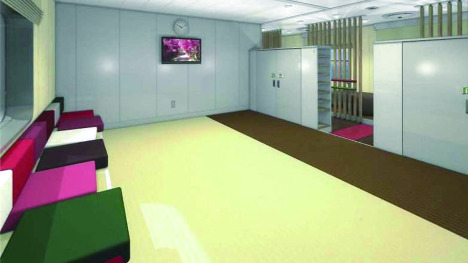 あぜりあの特2等室