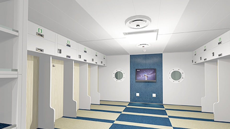 三代目さるびあ丸の2等和室