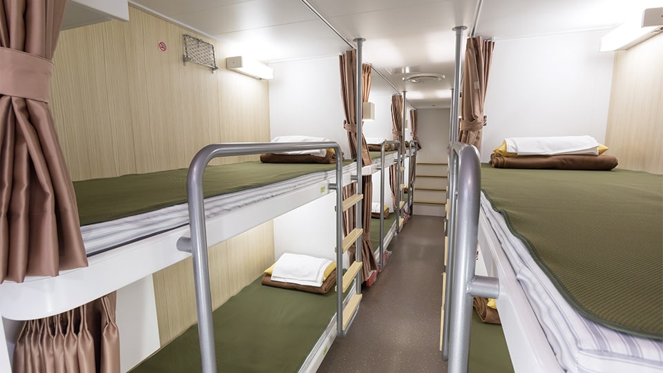 橘丸（たちばなまる）の特2等室