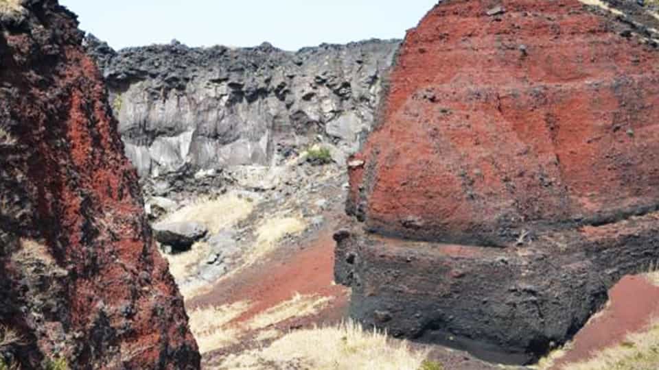 目を見張るダイナミックな景観
