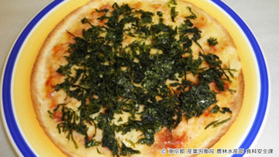 島唐辛子ピザ