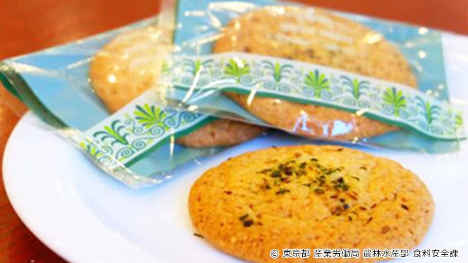 さくさくクッキー　明日葉味