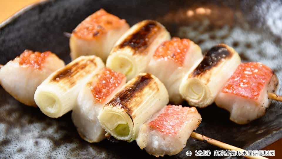 金目鯛のねぎ間