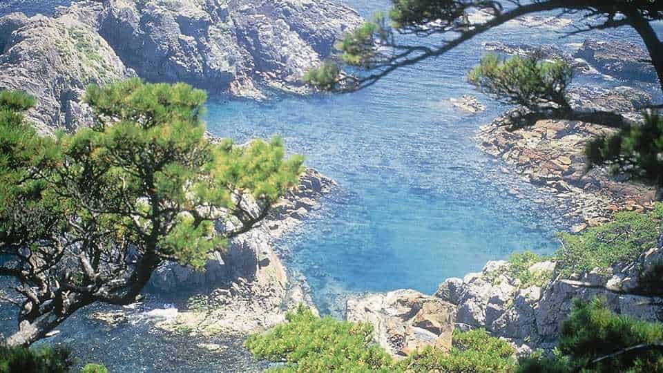 式根島のぐんじ山展望台