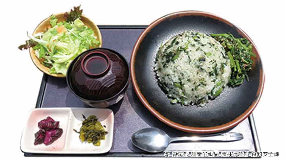 明日葉チャーハン