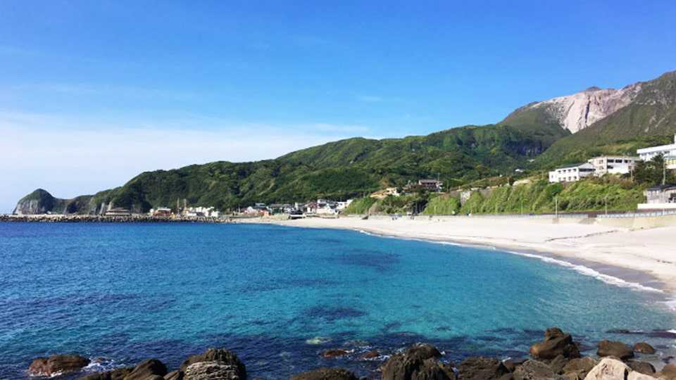 神津島の前浜海水浴場