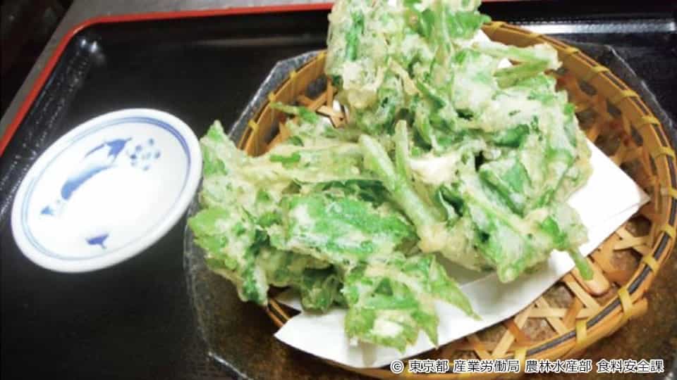 明日葉の天ぷら