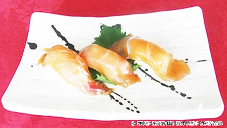 金目鯛べっこう寿司